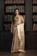 Soft Silk Heritage Banarasi Saree Online | Timeless soft silk Banarasi saree with heritage weaving, perfect for weddings and festivities