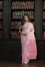 Zari Check Tissue Saree | Tissue silk Banarasi saree featuring contemporary zari checks