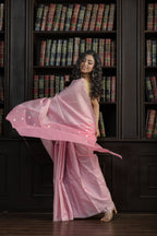 Zari Check Tissue Saree | Tissue silk Banarasi saree featuring contemporary zari checks