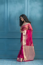 Pure Tissue Silk Banarasi Saree with rich pallu
