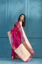 Pure Tissue Silk Banarasi Saree with rich pallu